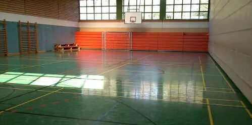 Foto vom Inneren der Geschwister Scholl Halle