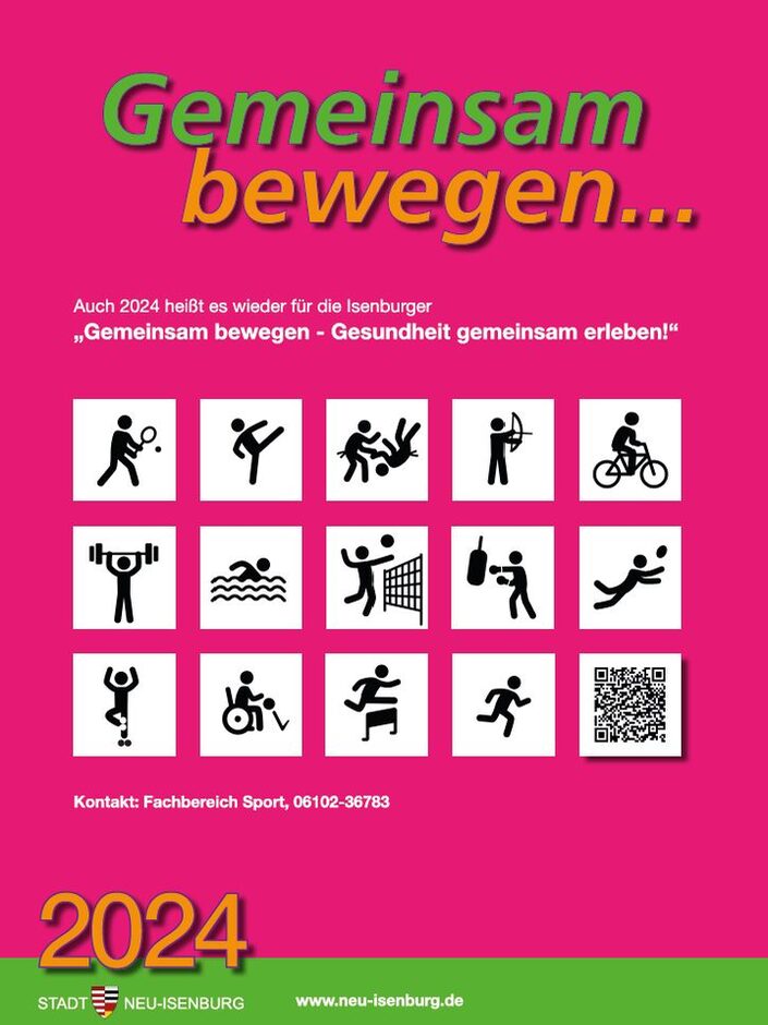 Plakat zu Aktion "Gemeinsam bewegen... 2024"