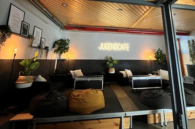 Sitzecke im Jugendcafe