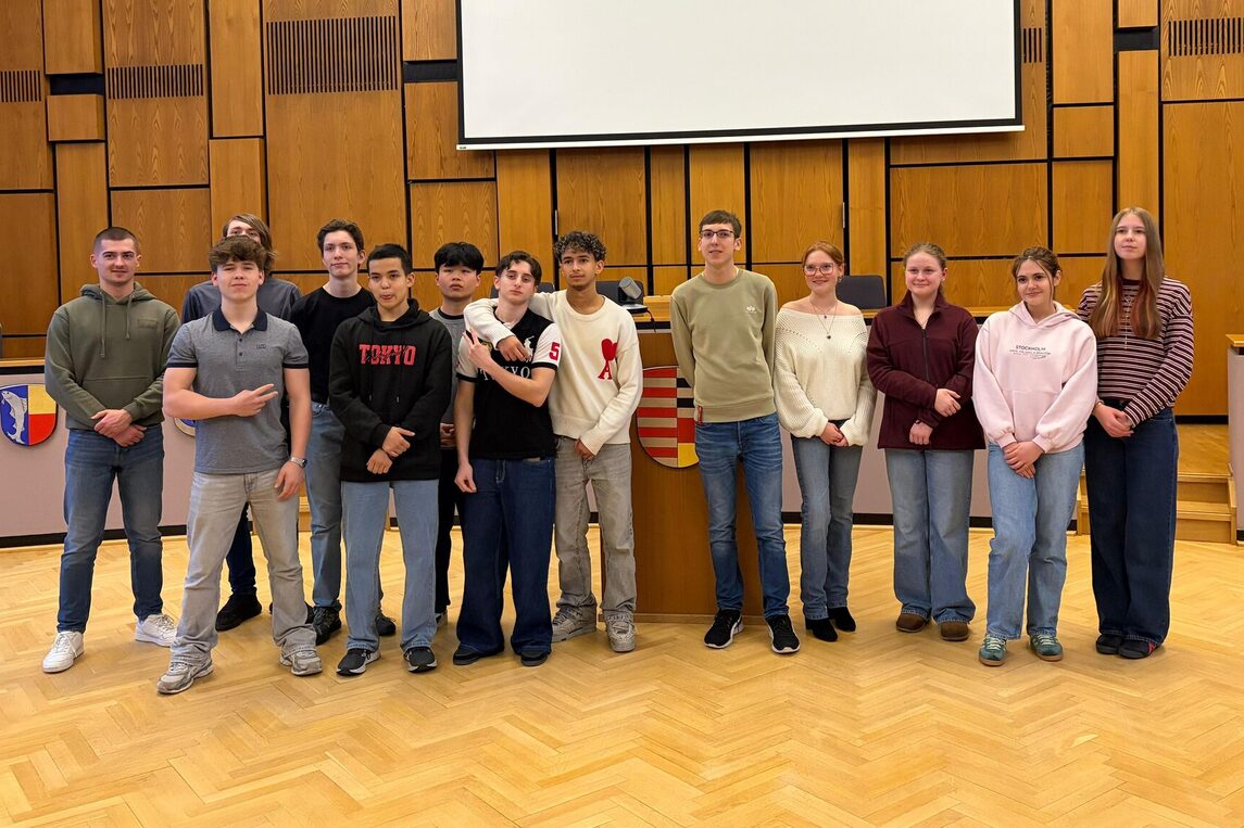 Das Kernteam Jugendforum