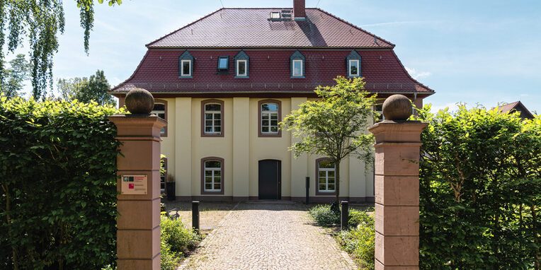Blick auf die Bansamühle in Neu-Isenburg