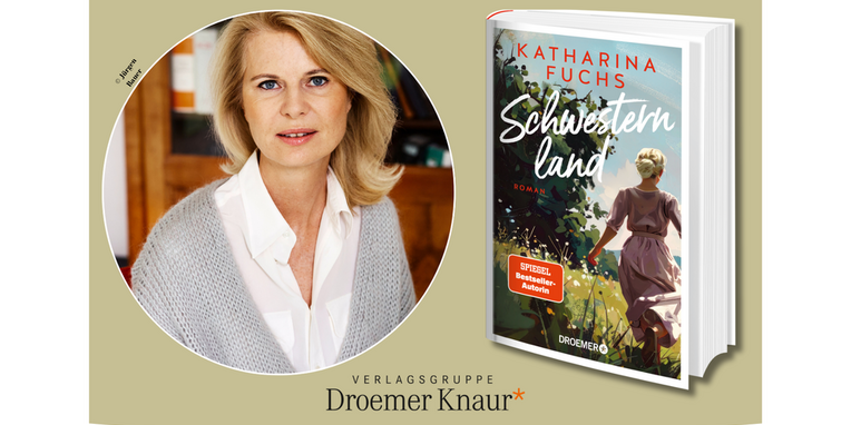 Cover Schwesternland, Porträt Katharina Fuchs