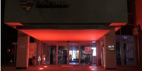 Beleuchtungsaktion Orange-Your-City