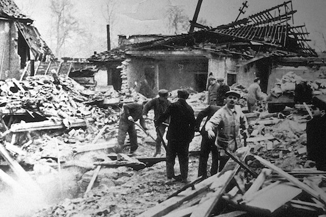 Bombennacht am 20.12.1943 in der Kronengasse