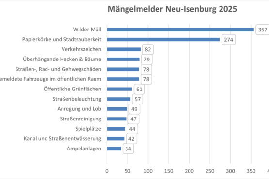 Grafik Mängelmelder 2025