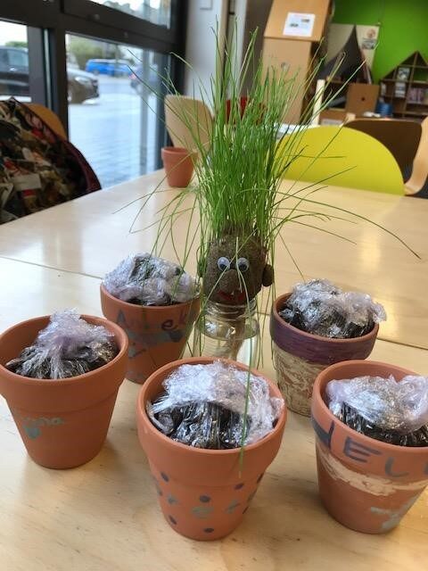 Pflanzaktion mit Samen aus der SaatgutBibliothek