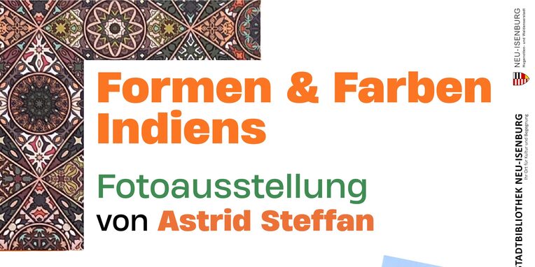 Ankündigungsflyer zur Ausstellung von Frau Astrid Steffan