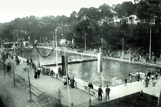 Eröffnung des WaldSchwimmbads 1926