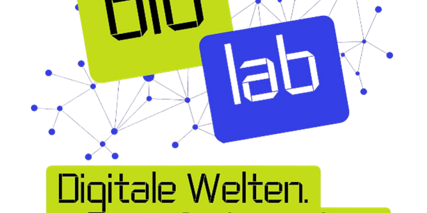 Logo Digitale Welten einfach machen / Stadtbibliothek