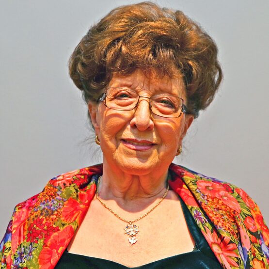 Portrait von Anny Schlemm anlässlich ihres 85. Geburtstages