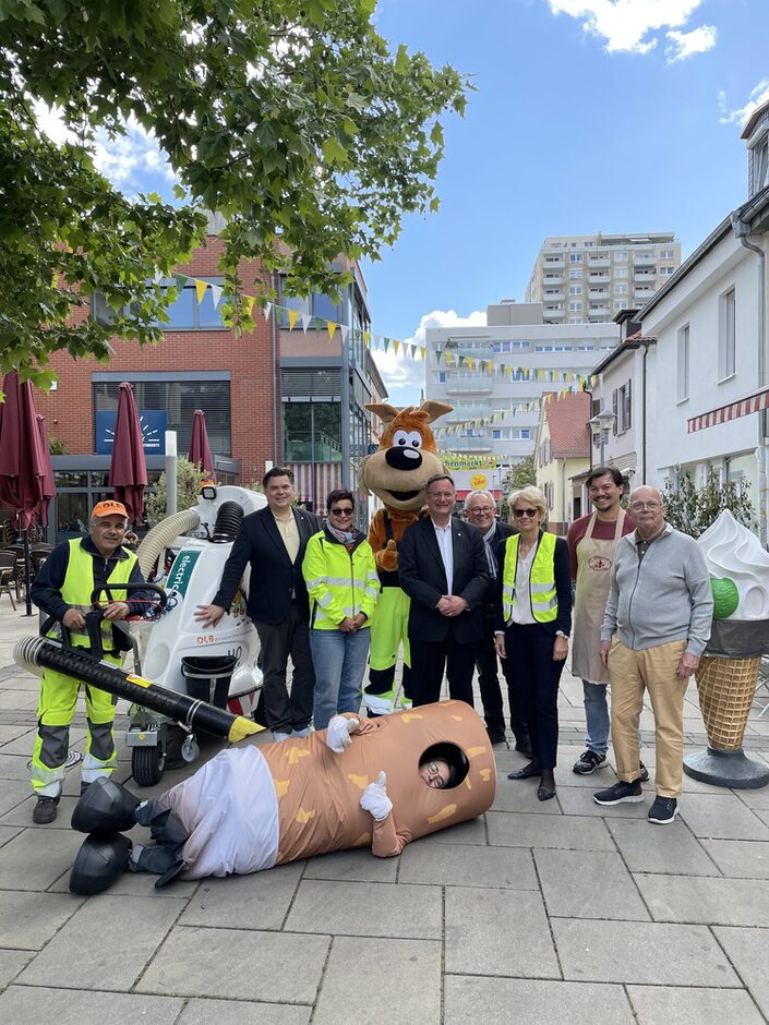 Sauberkeitsaktion am 21. Mai in der Fußgängerzone