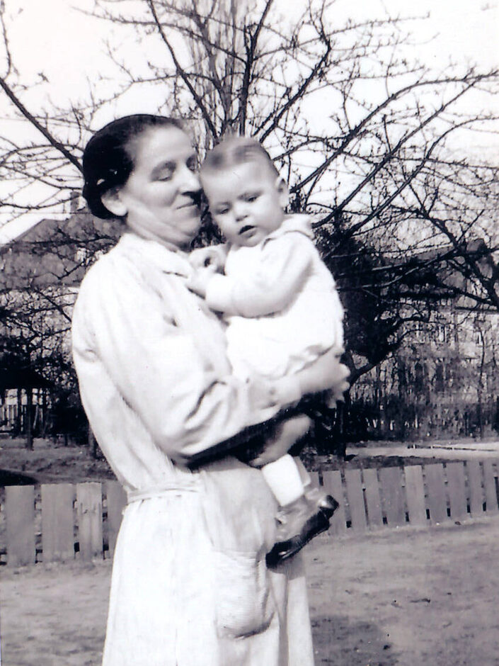 Emma Haas mit Baby