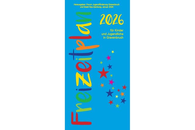Titelseite Freizeitplan Gravenbruch für 2026