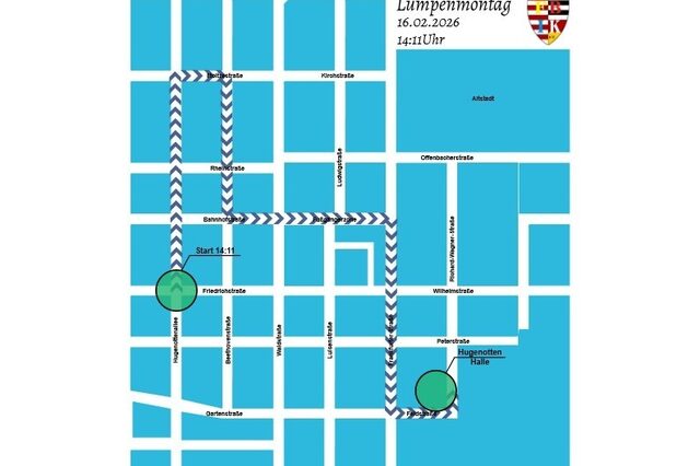Lumpenmontagsroute 2026