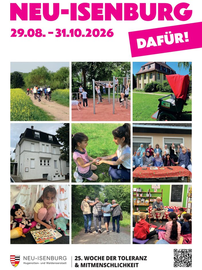 Plakat der 25. Woche der Toleranz & Mitmenschlichkeit 2026