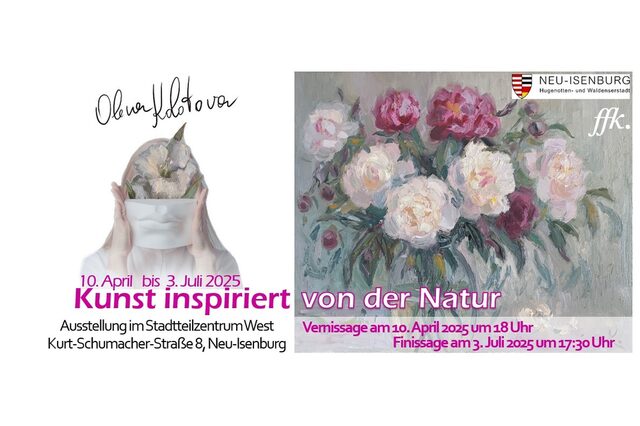 Kunst inspiriert von der Natur- Kunstausstellung von Olena Kolotova