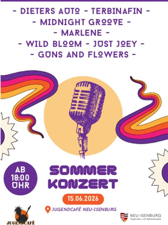 Flyer Sommerkonzert