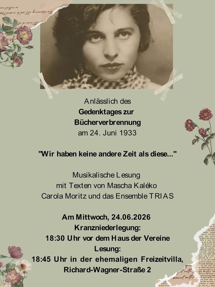 Plakat Ankündigung
