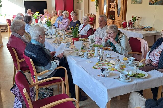 Frühstückstafel im Pappelweg