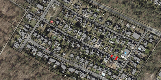 Die Kapitän-Strasser-Straße ist im Bereich der Hausnummer 6 vom 9. bis 11. März 2026 voll gesperrt (rote Markierung)