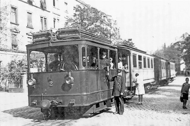 Waldbahn in der Ziegelhüttenstraße