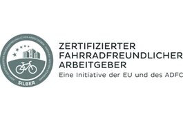 Logo zertifizierter „Fahrradfreundlicher Arbeitgeber"