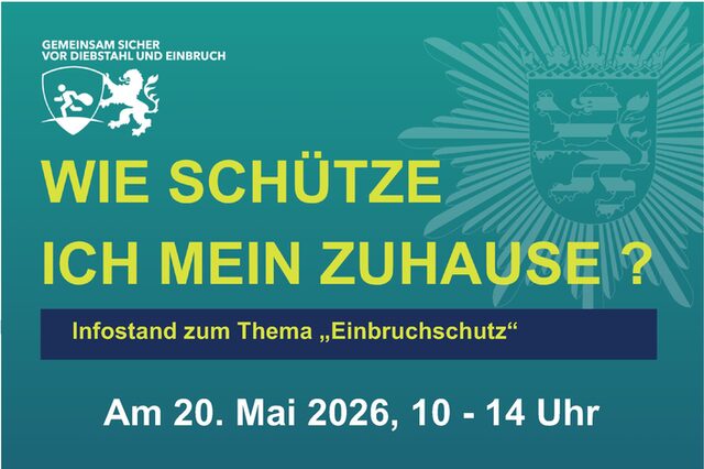 Ankündigungsplakat Infoveranstaltung