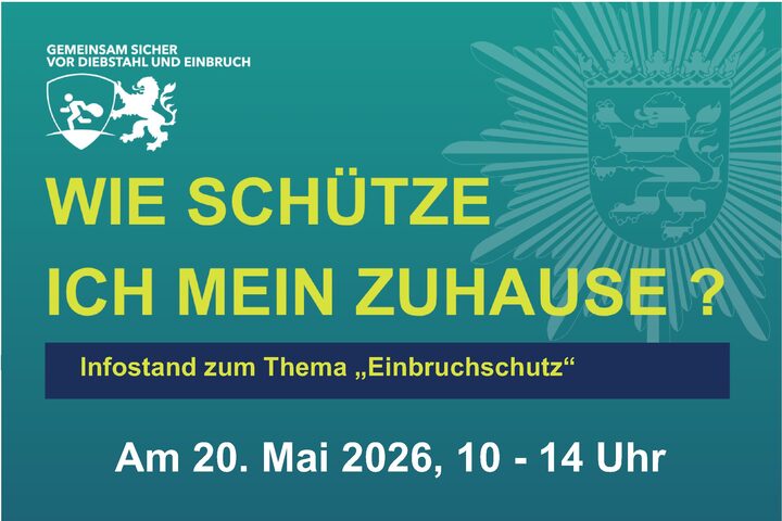 Ankündigungsplakat Infoveranstaltung