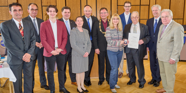 Verleihung der Ludwig-Arnoul-Medaille an Herrn Theobald Wershoven