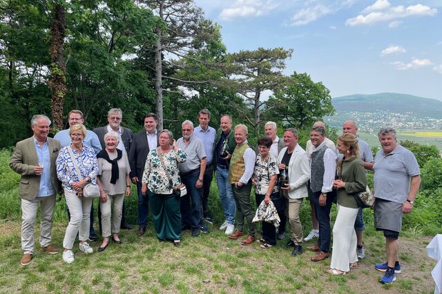 Gruppenfoto auf dem Harzberg