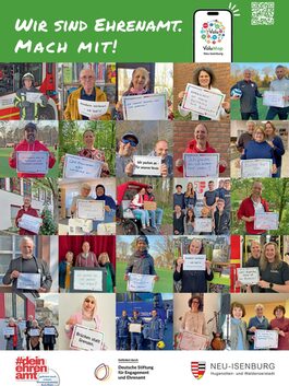 Plakat Ehrenamtskampagne