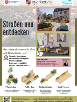 Projekt „Straßen neu entdecken“ des Landes Hessen und der Arbeitsgemeinschaft Nahmobilität Hessen (AGNH)