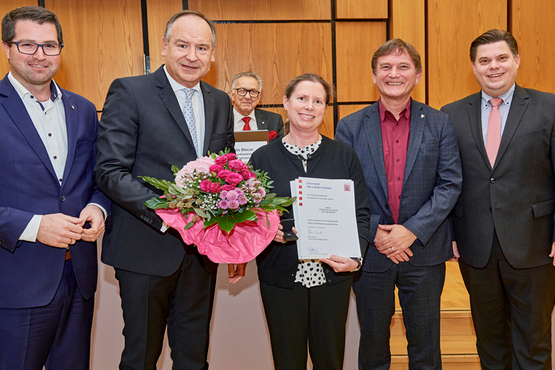Ehrenbrief des Landes Hessen an Christine Wagner