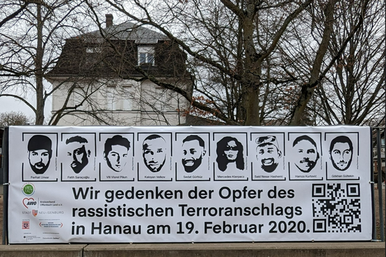Gedenken an die Opfer von Hanau