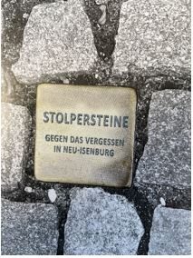 Stolpersteine gegen das Vergessen
