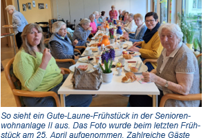 Gute Laune Fruehstueck