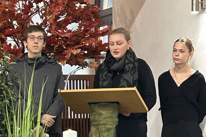 Vlnr: Christian Adam, Amory Stärkel, Maxime Leuz