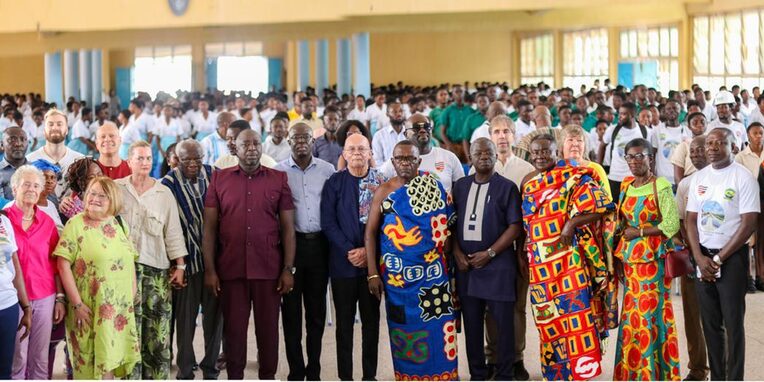 Empfang bei der Kwadaso Municipal Assembly