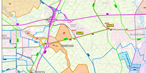 Übersichtslageplan L3117