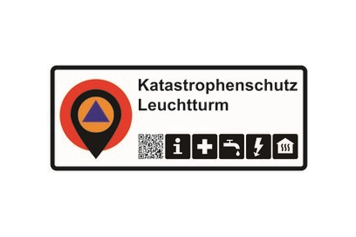 Symbol Kastastrophenschutz Leuchtturm