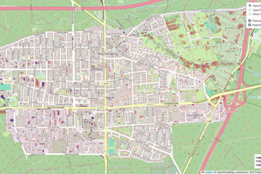 Starkregengefahrenkarte für Neu-Isenburg