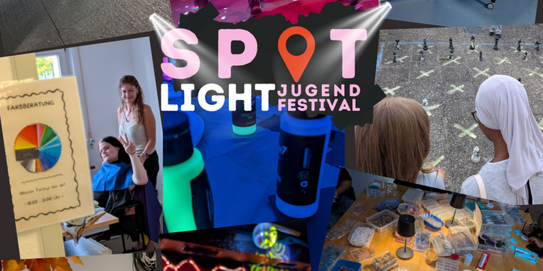 Collage des Spotlight-Jugendfestival