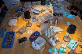 Basteln von DIY-Schmuck