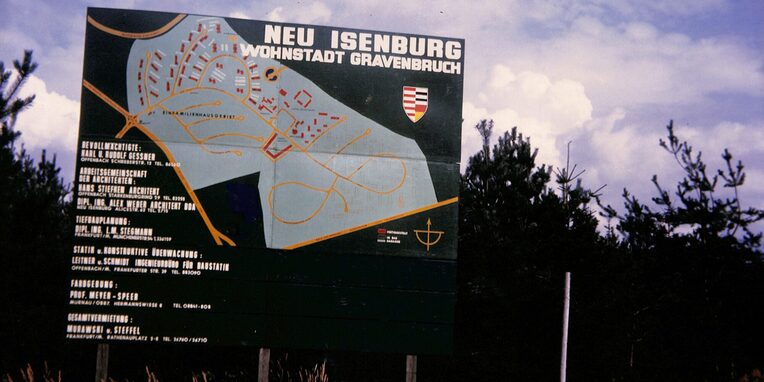 Bauschild Gravenbruch