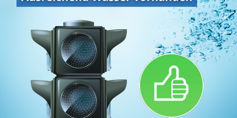 Die Neu-Isenburger Trinkwasser-Ampel steht wieder auf Grün