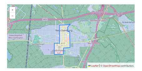 Interaktive Karte zu den Lieblingsorten in der Stadt