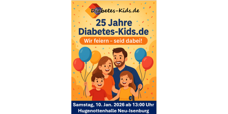 25 Jahre Diabetes-Kids.de - Seid dabei
