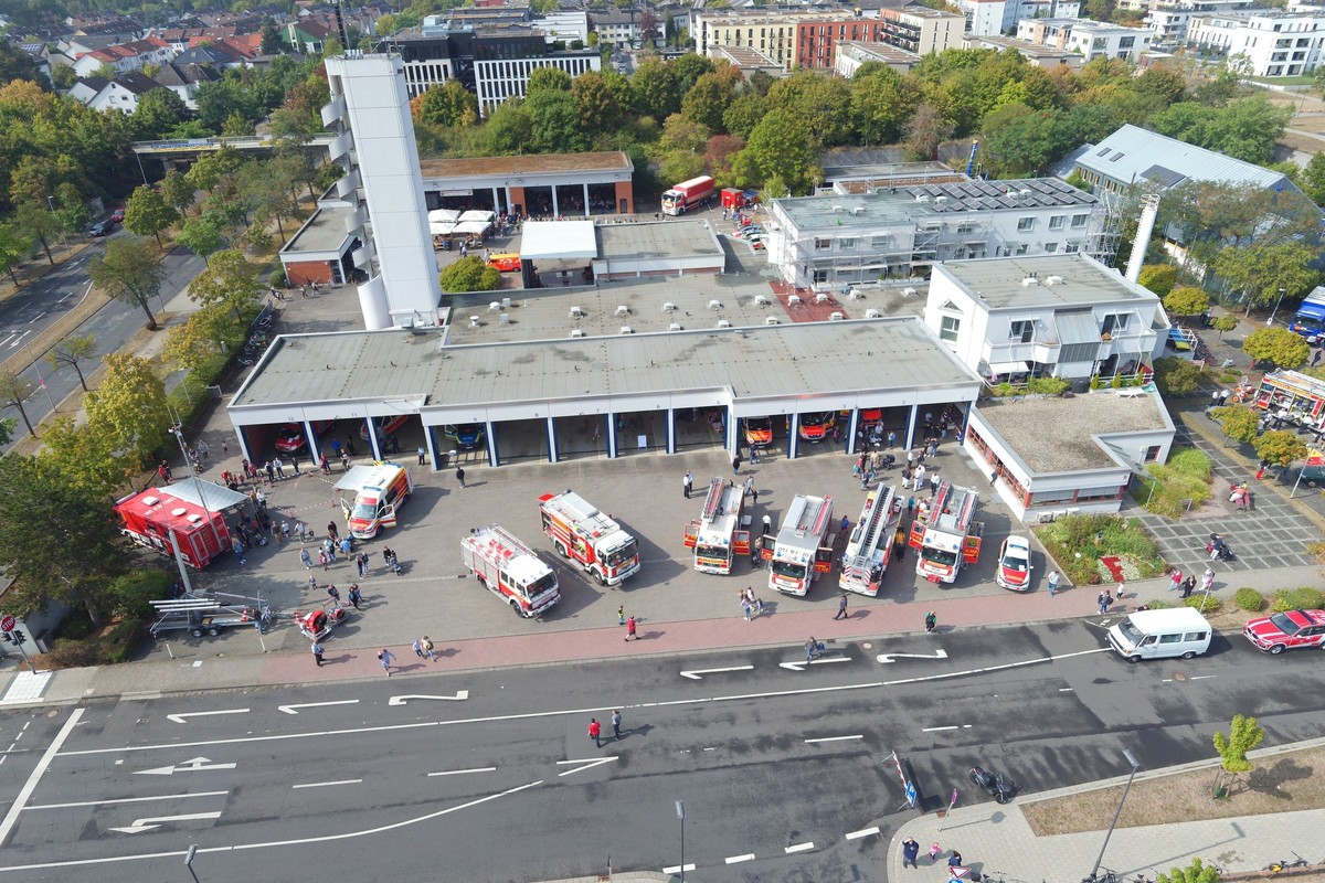 Ansicht der Feuerwache Neu-Isenburg