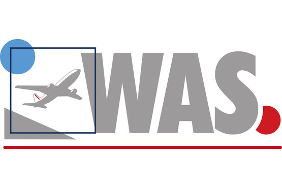 alt="Logo Flugzeug startet"
